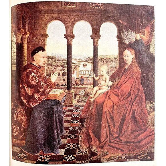 World Famous Paintings 100 Plates 1st Edition 1939 Rare Great Art History BKBX6 - Picture 11 of 16